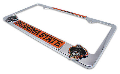 Oklahoma State Cowboys 3D License Plate Frame