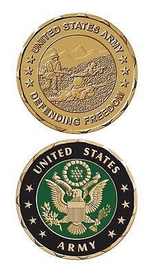 U.S. Army Defending Freedom Challenge Coin *USA Made!