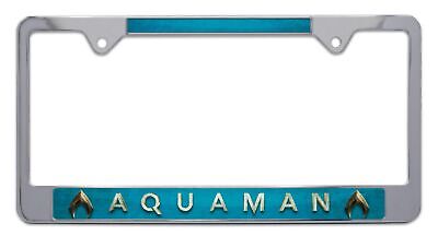 Aquaman Metal License Plate Frame