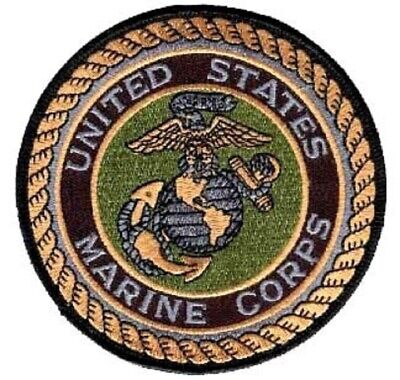 U.S. Marine Seal / USMC 3" Embroidered Patch