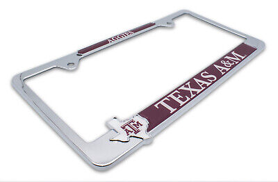 Texas A&M Aggies Texas 3D License Plate Frame