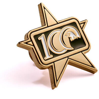U.S. Army Reserve "100 Years" - 100 Star Brass Lapel Pin
