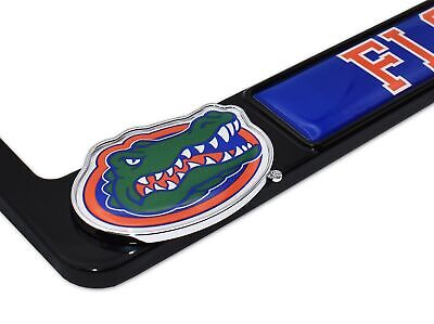 Florida Alumni Black 3D Metal License Plate Frame