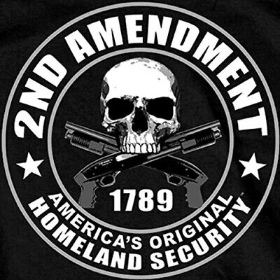 2nd Amendment America's Original Homeland Security™ Double Sided T-Shirt