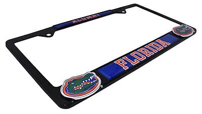 Florida Alumni Black 3D Metal License Plate Frame