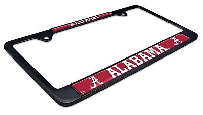 University of Alabama Crimson Tide Alumni Black License Plate Frame