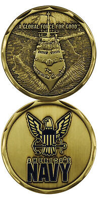 U.S. Navy / A Global Force of Good - USN Challenge Coin