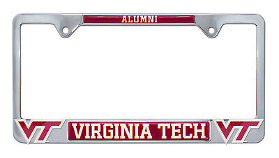 Virginia Tech Alumni 3D License Plate Frame