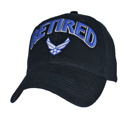 U.S. Air Force RETIRED Hat - USAF Dark Navy Baseball Cap