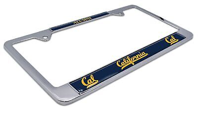 University of California Berkeley Alumni Golden Bears Chrome License Plate Frame