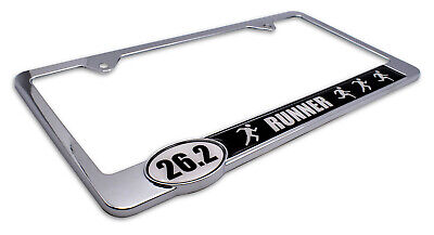 26.2 Marathon Runners License Plate Frame