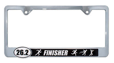 26.2 Marathon Finisher License Plate Frame