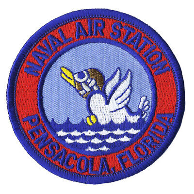 U.S. Navy / Naval Air Station Pensacola, Florida 3" USN NAS Embroidered Patch