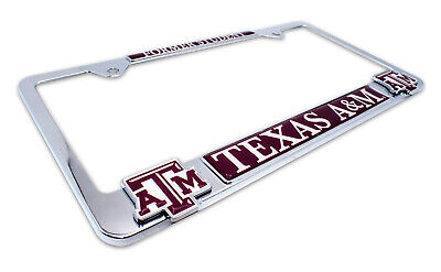 Texas A&M Alumni 3D License Plate Frame