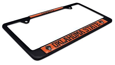 Oklahoma State University Cowboys Black License Plate Frame