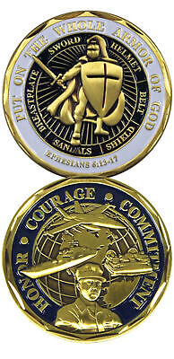 Armor of God / Sailor - U.S. Navy Challenge Coin 3105