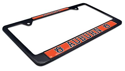 Auburn University Tigers Alumni Black License Plate Frame