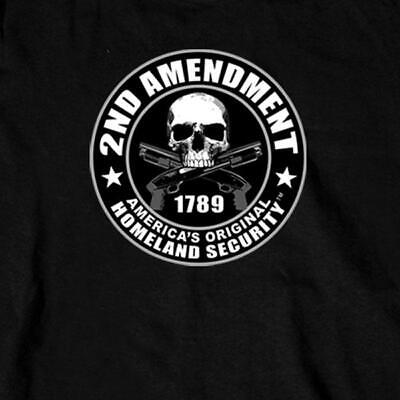 Hot Leathers 2nd Amendment America's Homeland Security Long Sleeve Shirt