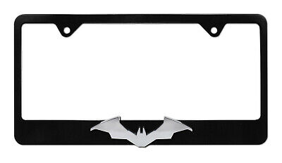The Batman Movie Black Metal License Plate Frame