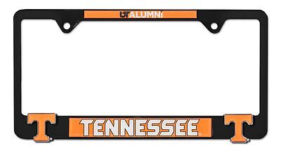 Tennessee Alumni Black 3D Metal License Plate Frame