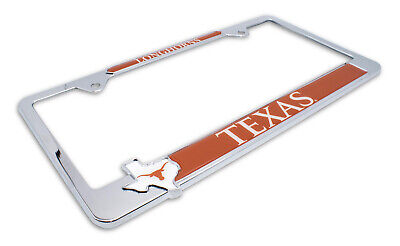 University of Texas Longhorns Texas 3D License Plate Frame