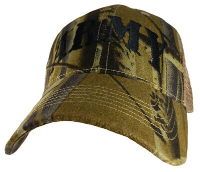 ARMY Hunting Hat / U.S. Army Camo Mesh Baseball Cap