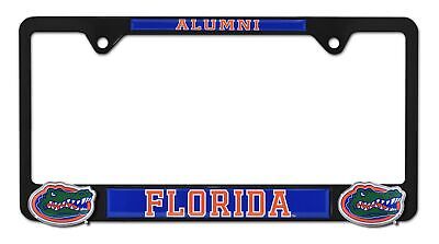 Florida Alumni Black 3D Metal License Plate Frame