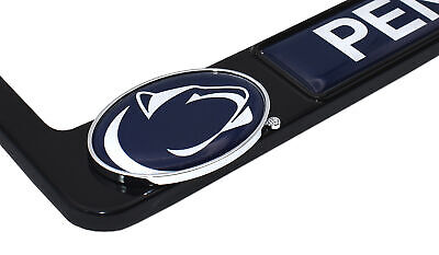 Penn State Alumni Black 3D Metal License Plate Frame