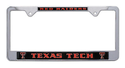 Texas Tech Red Raiders License Plate Frame