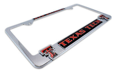 Texas Tech Red Raiders 3D License Plate Frame