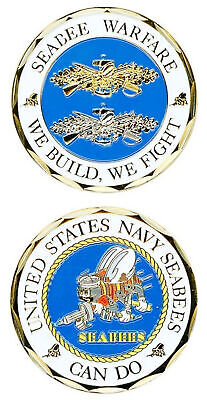 U.S. Navy Seabees / We Build, We Fight - USN Challenge Coin 2274