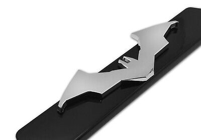 The Batman Movie Black Metal Open License Plate Frame