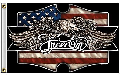 Freedom Eagle 57”x34” USA Flag