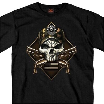2nd Amendment Camo Skull T-Shirt
