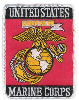 U.S. Marine Corps - USMC 3" x 4" Embroidered Patch