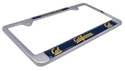 University of California Berkeley Golden Bears Chrome License Plate Frame