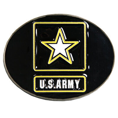 U.S. Army - 3"x2" Biker Belt Buckle