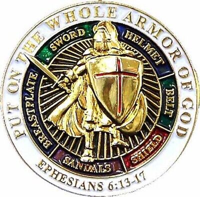 Put on the Whole Armor of God / Ephesians 6:13-17 Lapel Pin 77029