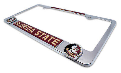 Florida State Seminoles 3D License Plate Frame