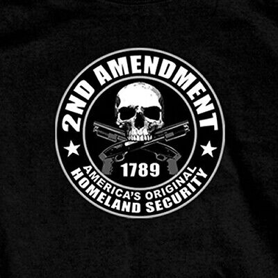 2nd Amendment America's Original Homeland Security™ Double Sided T-Shirt