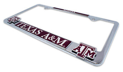 Texas A&M Aggies 3D License Plate Frame