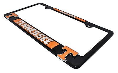 Tennessee Volunteers Black 3D Metal License Plate Frame