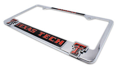 Texas Tech Alumni 3D License Plate Frame