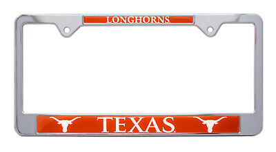University of Texas Longhorns Metal License Plate Frame