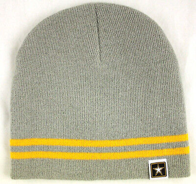 U.S. Army Knit Cap / Grey Watch Cap Beanie