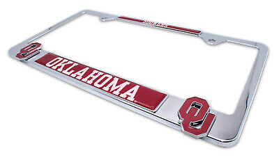 University of Oklahoma Sooners 3D License Plate Frame