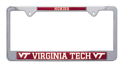 Virginia Tech University Hokies License Plate Frame