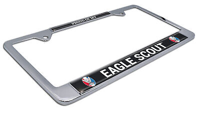 Eagle Scouts BSA Proud Parent Chrome Metal Standard Size License Plate Frame