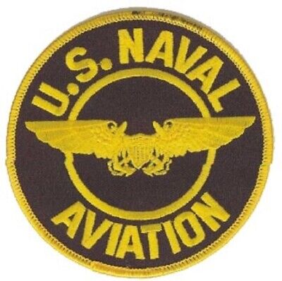 U.S. Naval Aviation / USN Flight Officer 4" Embroidered Patch
