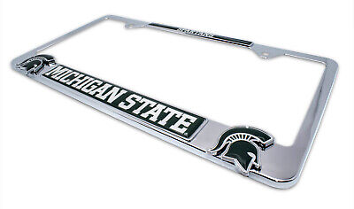 Michigan State Spartans 3D License Plate Frame